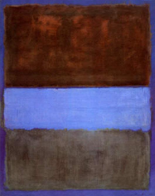 No 61 Brown Blue Brown on Blue c1953 painting - Mark Rothko No 61 Brown Blue Brown on Blue c1953 art painting